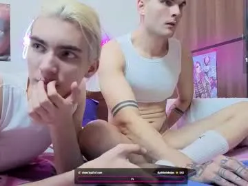 alciris — Lovense inside us, a lot of fun on menu  - Goal: show load of cum [750 tokens left] #teen , #twink , #femboy , #cum , #bigcock