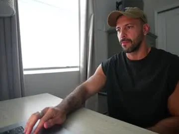 brucestryker — hang and jerk w Bruce clothes off at goal [900 tokens left] #muscle #hairy #bi #bigcock #daddy #cum