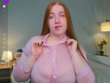 ginger_twinkle — GOAL: Put some oil on my ass [85 tokens remaining] Hello to my room, help me take 200 thumbs up ! #18 #bigboobs #redhead #teen #bigass