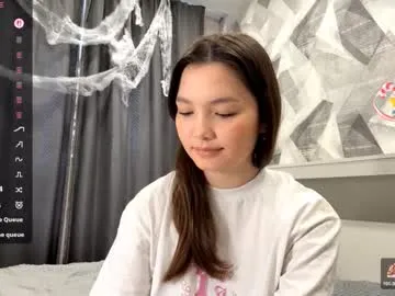 kassandrataulbee — GOAL: eye contact + lick finger! ! ! [14 tokens remaining] <: I'm Kira, I'm feeling playful today... Join me? #skinny #asian #18 #shy #new