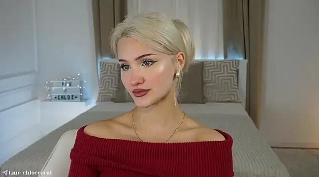 ChloeCoral from StripChat is Freechat